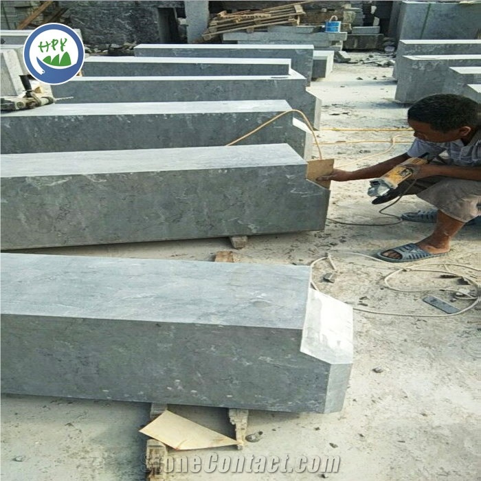 China Blue Limestone Kerbstone,Limestone Kerbs