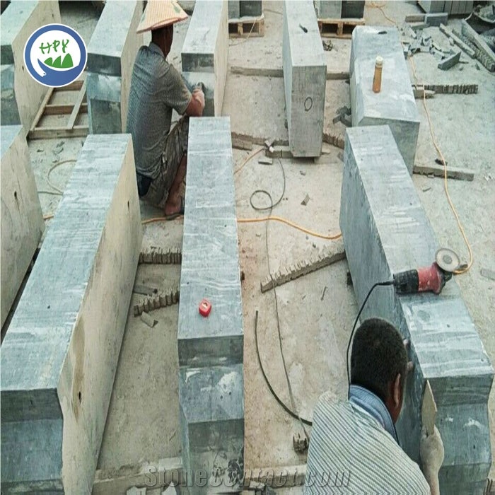China Blue Limestone Kerbstone,Limestone Kerbs