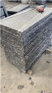 Nero Santiago Granite Stone Steps,Split Edge Steps