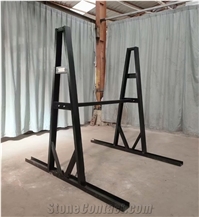 A Frame Metal Transport Stand For Big Slab Stone