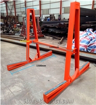 A Frame Metal Transport Stand For Big Slab Stone