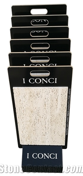 Floor  Wood Display Stand For Waterfall Tiles