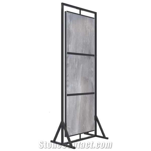 Metal Floor Slab Tile Display Stand Rack