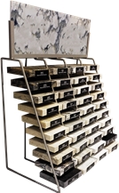 Metal Table Stand Waterfall Display Rack Stand