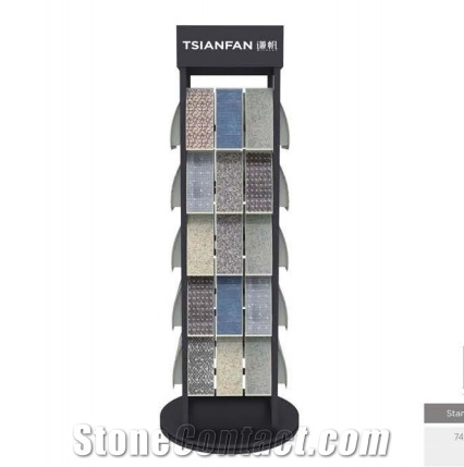 Mosaic Tile Sample Display Rack With Plastic Display Board