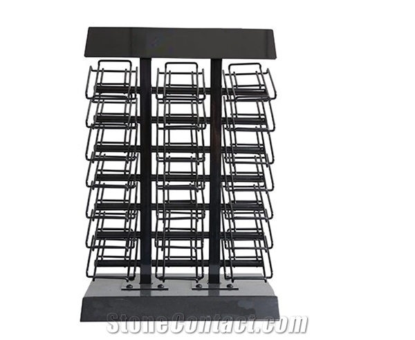 Stone-Quartz-Sample-Display-Tabletop-Rack-For-Marble