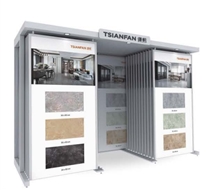 Tile Slab Sliding Display Stand With LED Light Tile Slab Sliding Display Stand With LED Light