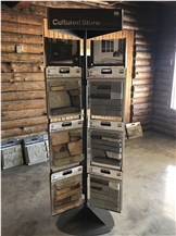Veneer Stone Display Rack ,Culture Stone Display Stand Rack