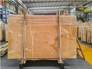 China Rosin Jade Onyx Yellow Polished Naturl Stone Column