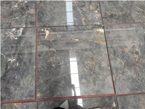 Turkey Hermes Gold Marble Polished Stair Treads