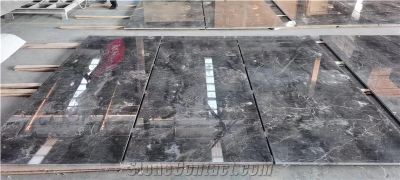 Turkey Hermes Gold Marble Polished Stair Treads