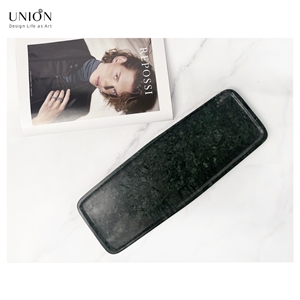 UNION DECO Natural Marble Tray Storage Serving Tray