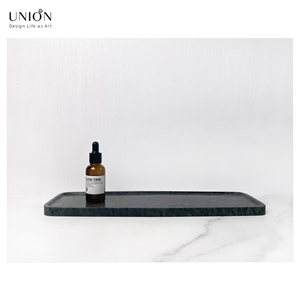 UNION DECO Natural Marble Tray Storage Serving Tray