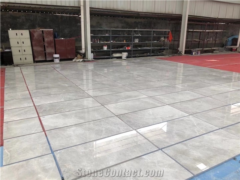 Tundra Grey Marble Tiles Grey Emperador Marble Slabs