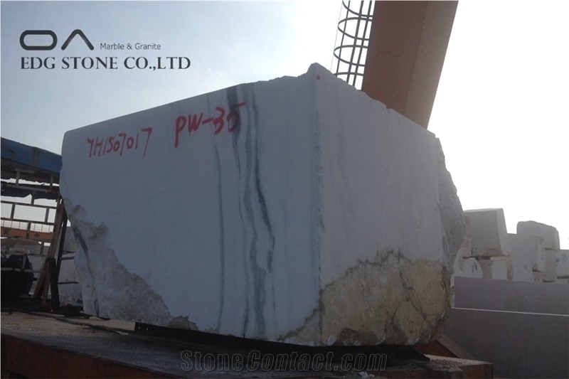 China Panda White Marble Block