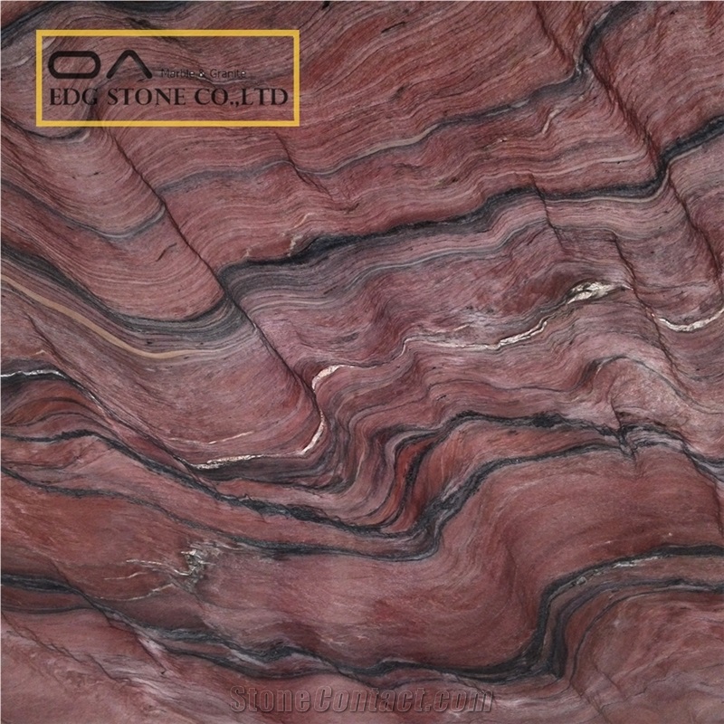 Fusion Fire Quartzite,Fusion Red Quartzsite,Red Fusion Mirage