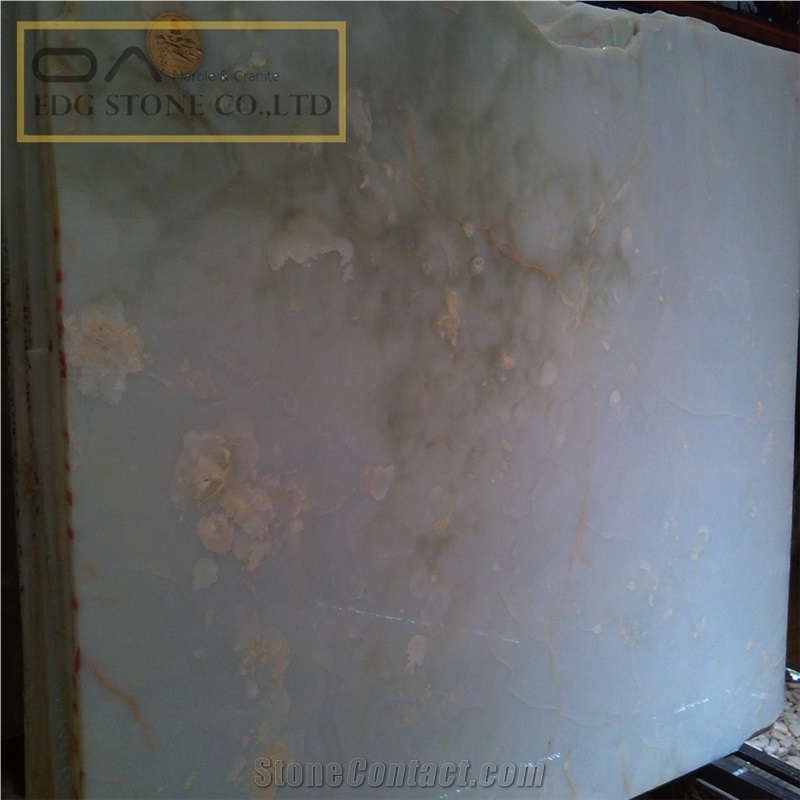 Snow White Onyx, Afghan White Onyx Slabs