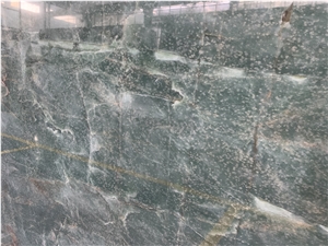 Verde Smeralda Quartzite, Esmeralda Bahia Quartzite Slabs