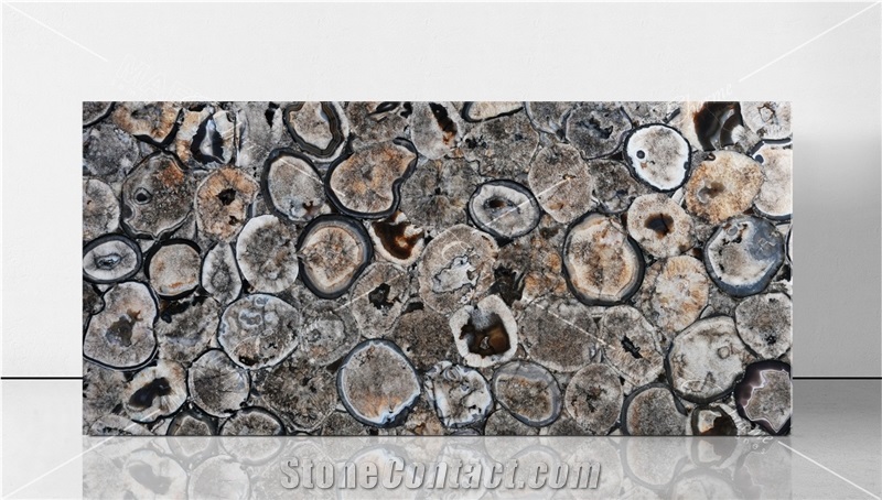 Agate Atena Dark Giant Semiprecious Stone