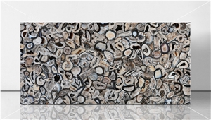 Agate Chocolate Semiprecious Stone Slabs