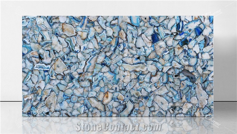 Agate Delta Light Semiprecious Stone