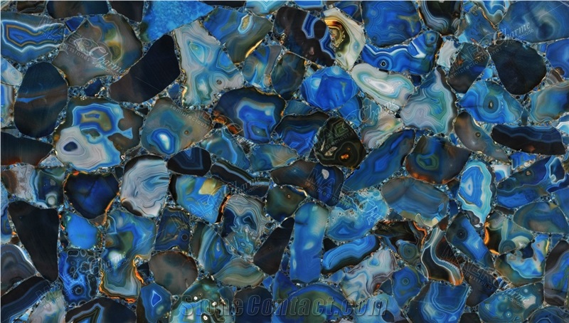 Agate Delta Semiprecious Stone Slabs