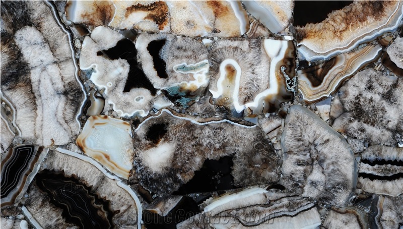 Agate Phoenix Semiprecious Stone Slabs