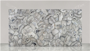 Agate Platinum Semiprecious Stone
