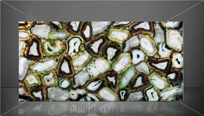 Agate Sabara Light Giant Semiprecious Stone
