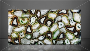 Agate Sabara Light Giant Semiprecious Stone