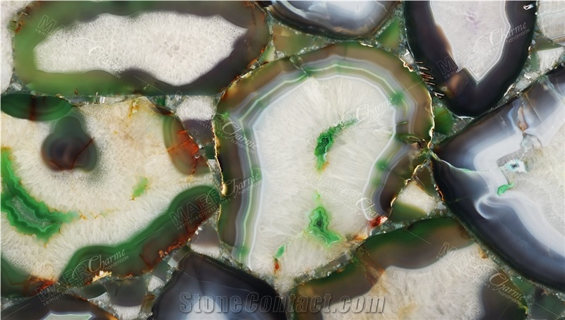Agate Sabara Light Giant Semiprecious Stone