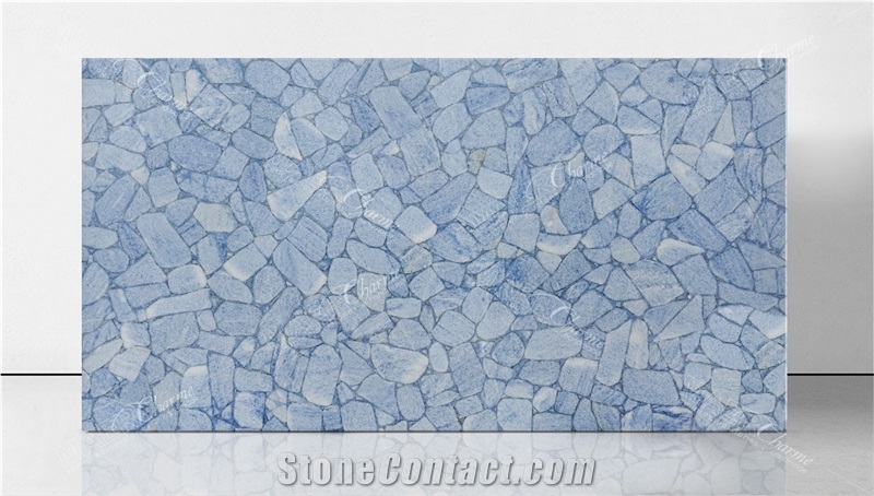Calcite Blue Semiprecious Stone