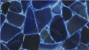 Calcite Blue Semiprecious Stone