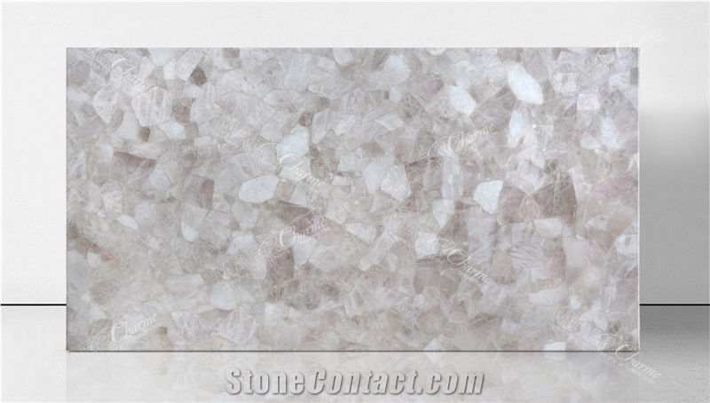 Quartz Smoky Light Semiprecious Stone