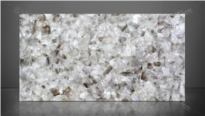 Quartz Smoky Light Semiprecious Stone