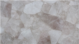 Quartz Smoky Light Semiprecious Stone