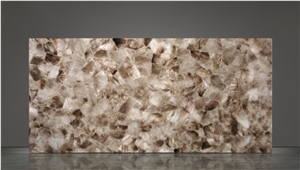 Quartz Smoky Medium Semiprecious Stone Slabs