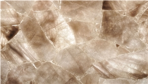 Quartz Smoky Medium Semiprecious Stone Slabs