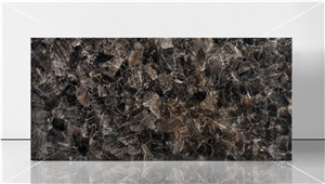 Quartz Smoky Very Dark Semiprecious Stone