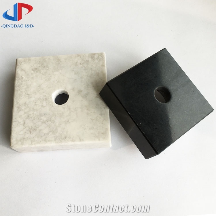 Black Marble Trophy Base, White Marble Trophy Bases