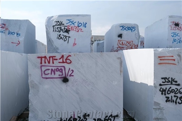 Bianco Carrara White Marble Stone Sinks, Basins