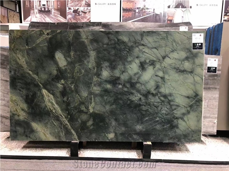 China Jade Marble China Green Yunnan Green Marble Slab