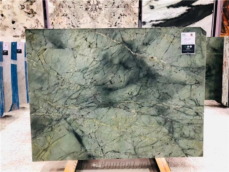 China Jade Marble China Green Yunnan Green Marble Slab