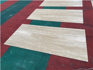 Beige Travertine Backed Aluminum Honeycomb Stone Panels