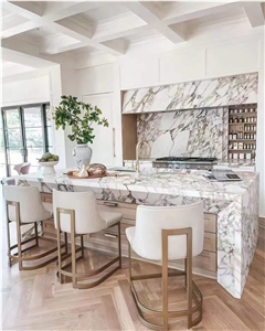 Calacatta Gold Marble For Hotel/High-End Showroom Decoration