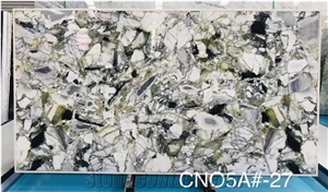 Natural Stone Ice Jade Marble Tiles For Villa Decoration Natural Stone Ice Jade Marble Tiles For Villa Decoration