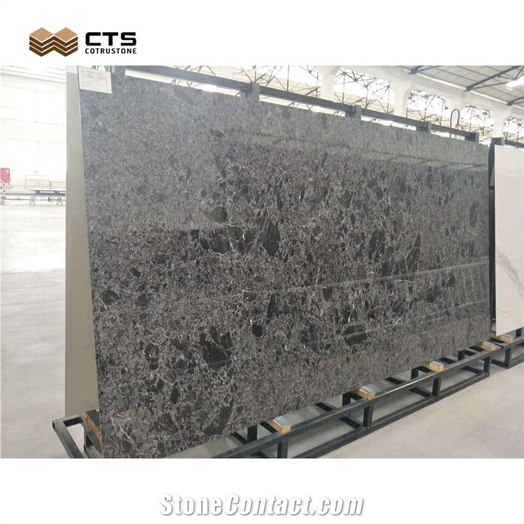Grey Brown Black Sintered Stone Slabs