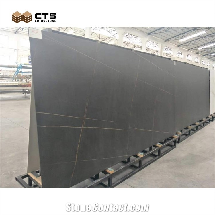 Grey Brown Black Sintered Stone Slabs
