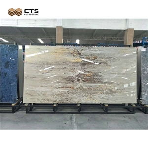 Grey Brown Black Sintered Stone Slabs