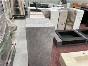Kitchen Cabinets Polished Grey Thin 6Mm 12Mm
